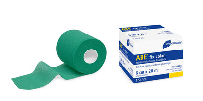 ABE® fix color highly elastic fixing bandage, 6 cm x 20 m
