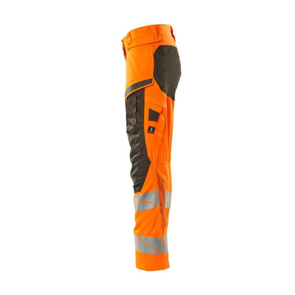Pants, women, DIAMOND, knee pockets, stretch pants