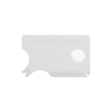 Plastic tick card