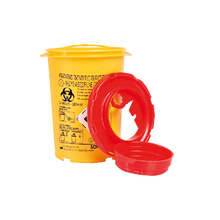PSB Round Needle Disposal Container, 0.6 Liters