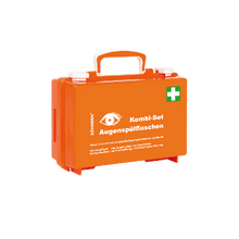 QUICK-CD Eye Wash Station Combo Set, Orange
