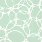 Abstract design with irregular white cell-like shapes and dots on an Ocean Mint background. Ideal for Duni GmbH napkins 40x40 cm 3-ply 1/4-fold, pack (250 pieces).