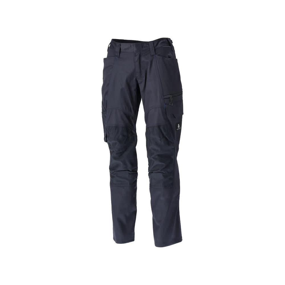 Trousers with knee pockets, cotton+, light trousers