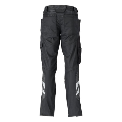 Trousers with knee pockets, cotton+, light trousers
