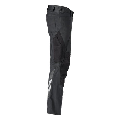 Trousers with knee pockets, cotton+, light trousers