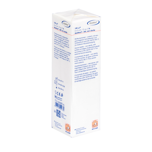 MaiMed-MK-unsterile gauze compresses of 100 pieces/paper bag