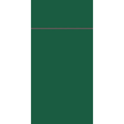 A green rectangle with a thin horizontal gray line near the top edge, centered on white, reminiscent of the Duniletto-Slim 40x33cm by Duni GmbH.