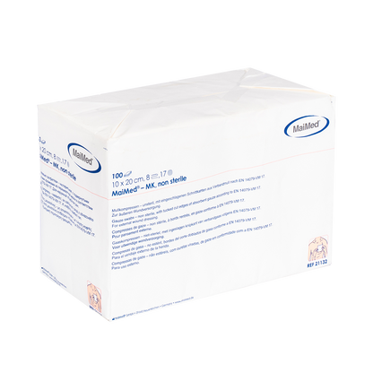 MaiMed-MK-unsterile gauze compresses of 100 pieces/paper bag