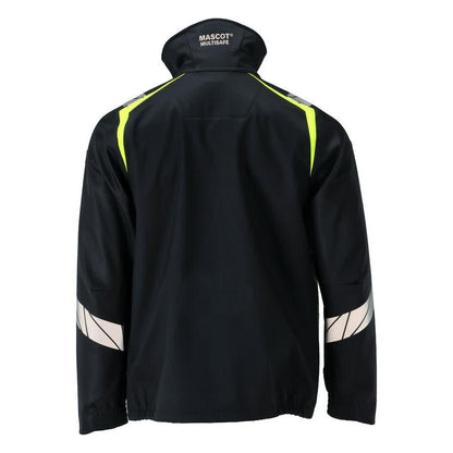 Softshell Jacket Multisafe softshell jacket, black blue/hi-vis yellow