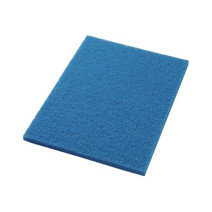 The Twister HT maintenance cleaning pads blue for stone floors, heavily frequented by Diversey Deutschland GmbH & Co. OHG is depicted as a rectangular blue pad with a textured surface on a white background.