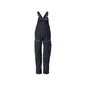 Dungarees, knee pockets, stretch inserts Multisafe dungarees, black blue/hi-vis yellow