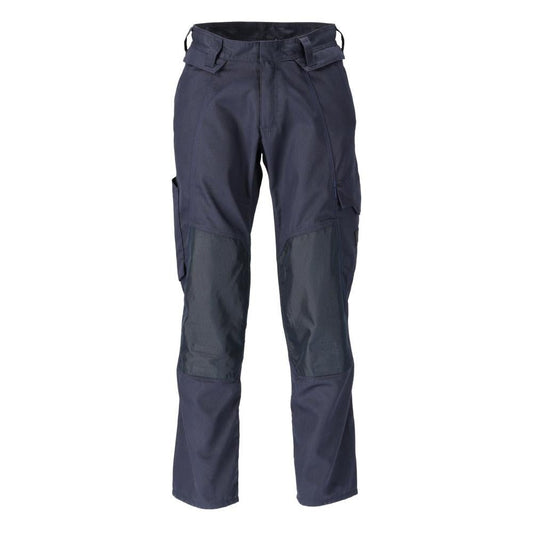 Trousers with knee pockets