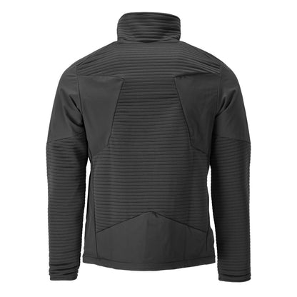 Fleece sweater with zip, microfleece jacket lining