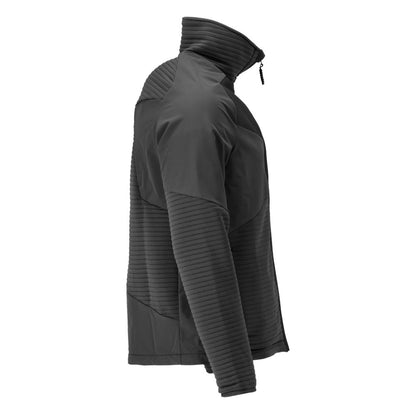 Fleece sweater with zip, microfleece jacket lining