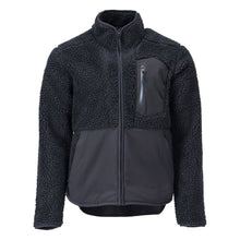 Fiber fur jacket with zipper Fiber fur jacket