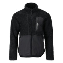 Fiber fur jacket with zipper Fiber fur jacket