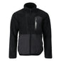 Fiber fur jacket with zipper Fiber fur jacket