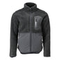 Fiber fur jacket with zipper Fiber fur jacket
