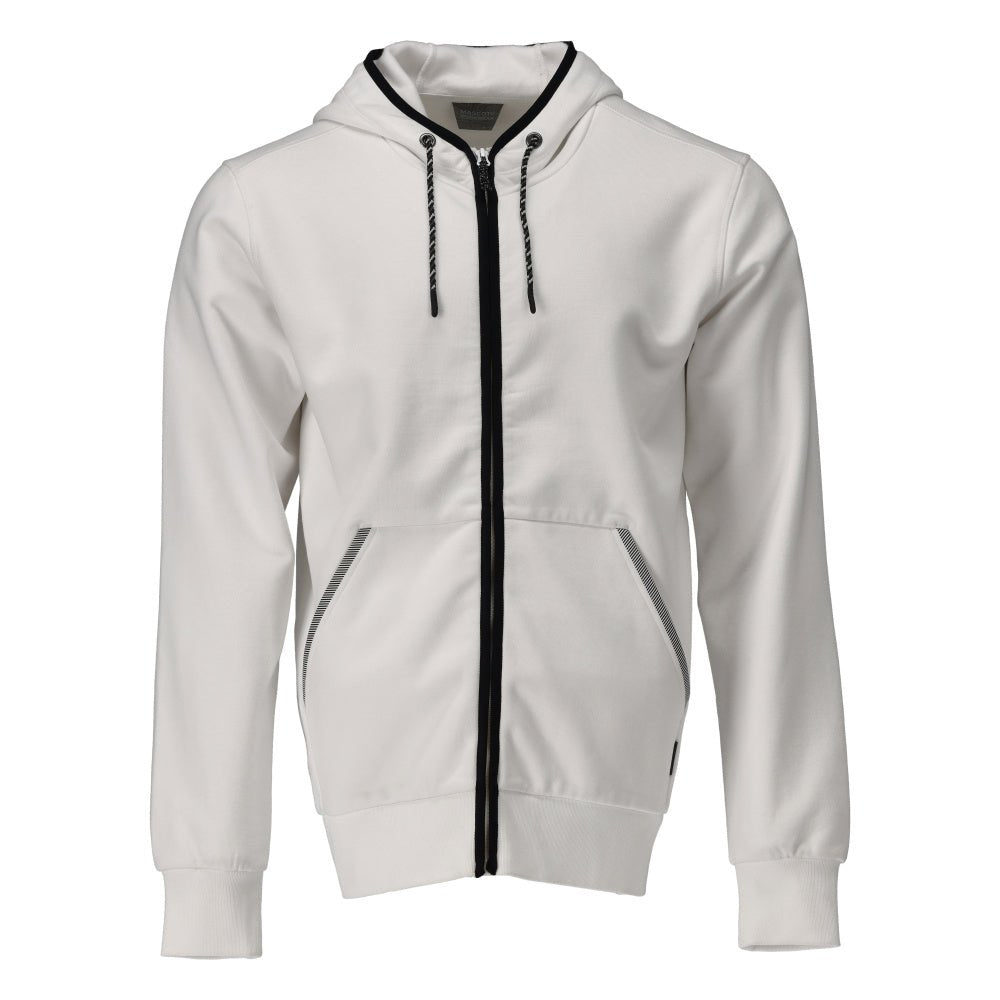 Hooded sweatshirt with zip hooded sweatshirt