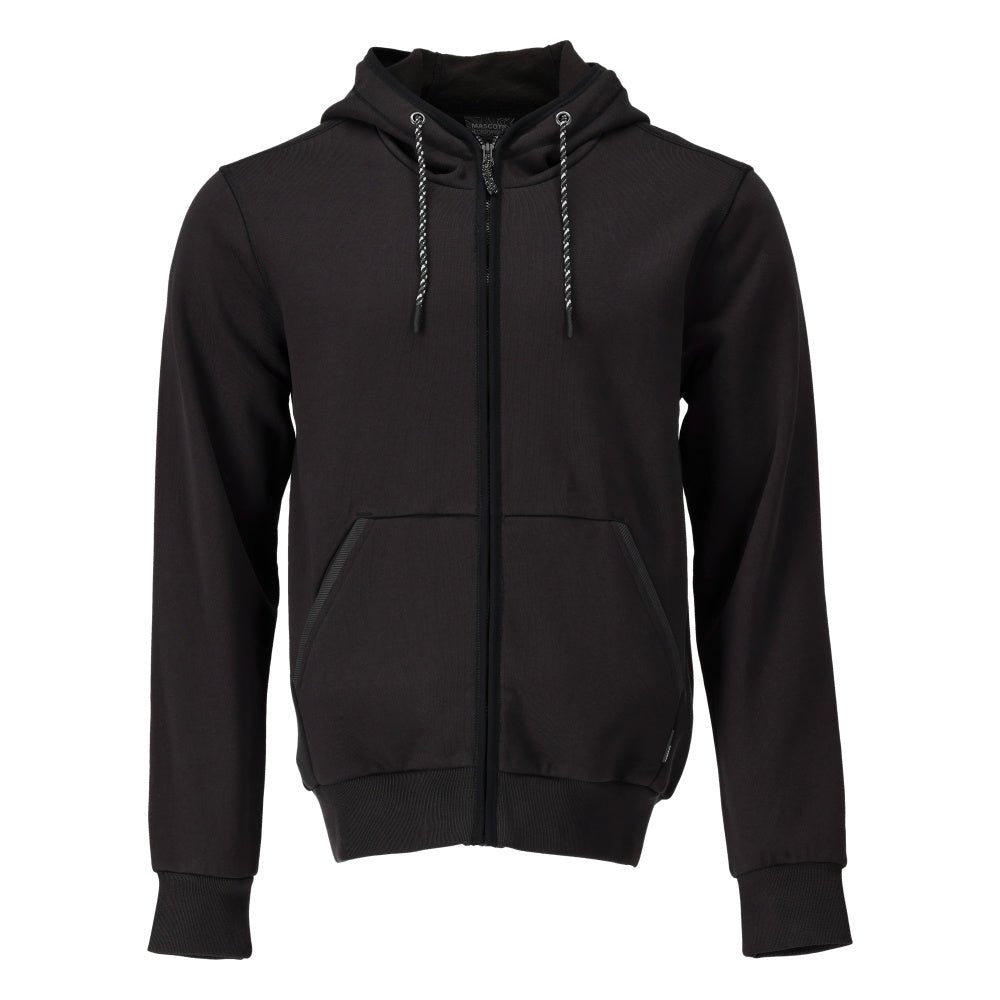 Hooded sweatshirt with zip hooded sweatshirt