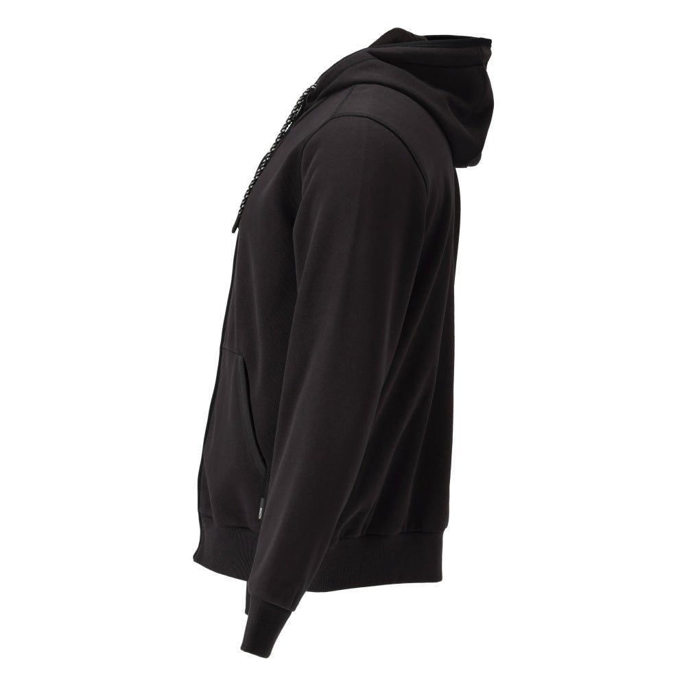Hooded sweatshirt with zip hooded sweatshirt