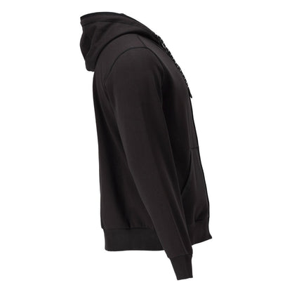Hooded sweatshirt with zip hooded sweatshirt