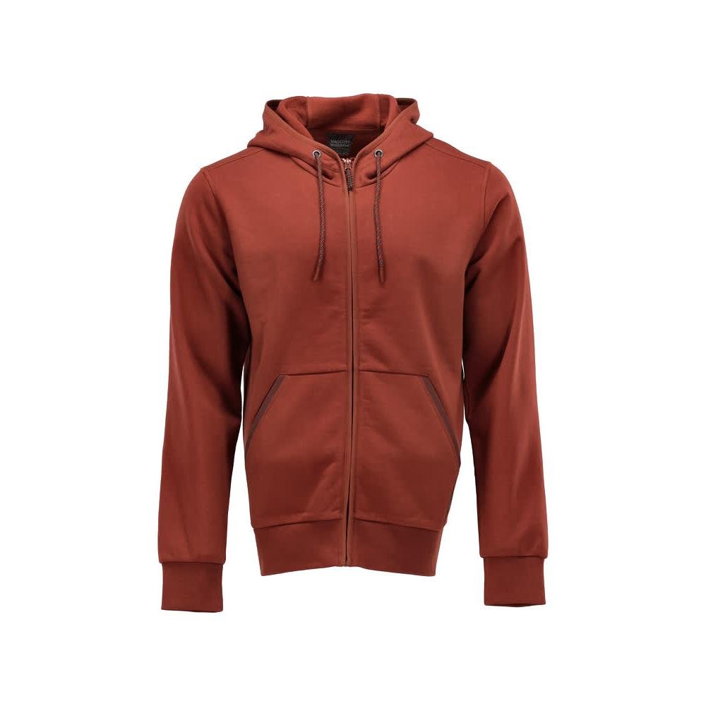 Hooded sweatshirt with zip hooded sweatshirt