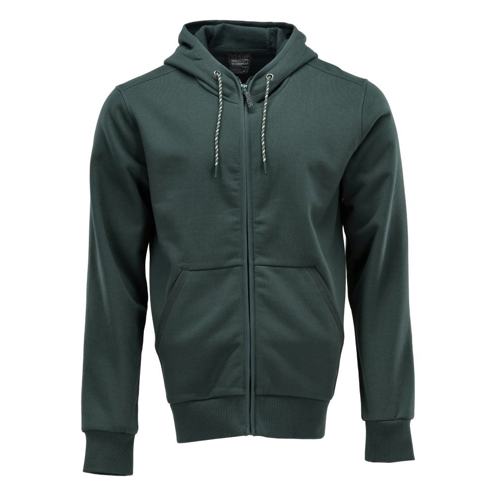 Hooded sweatshirt with zip hooded sweatshirt