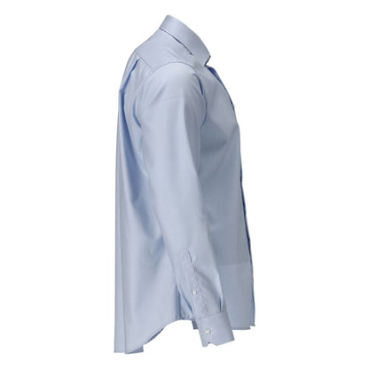 Shirt, modern fit, light blue/white