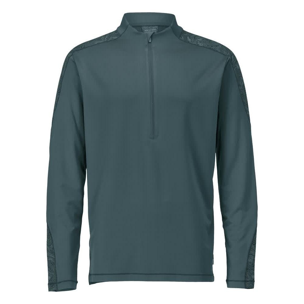 T-shirt, long sleeve, short zip t-shirt