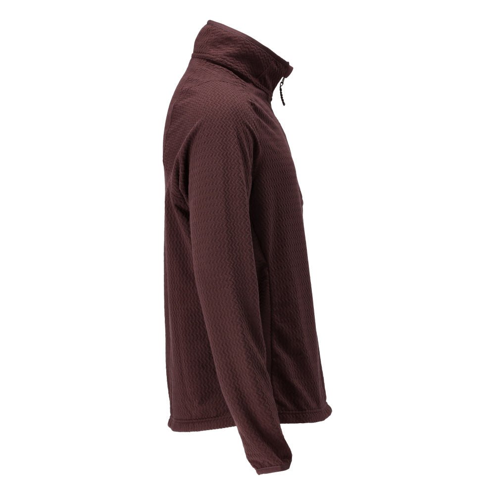 Microfleece sweater with short zipper microfleece jacket