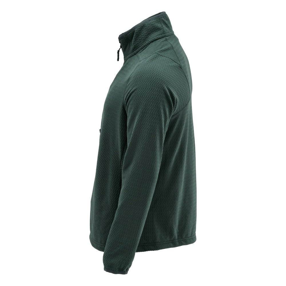 Microfleece sweater with short zipper microfleece jacket