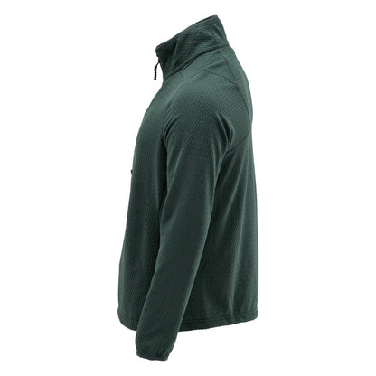 Microfleece sweater with short zipper microfleece jacket