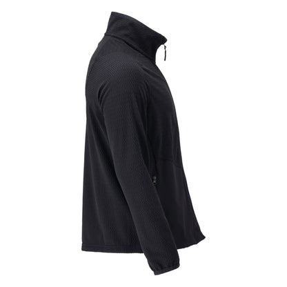 Microfleece pullover with zip microfleece jacket
