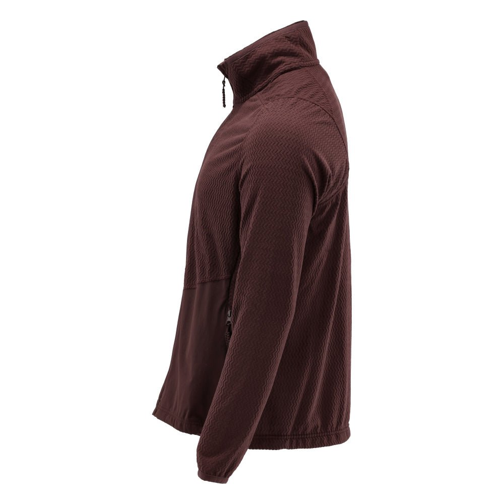 Microfleece pullover with zip microfleece jacket