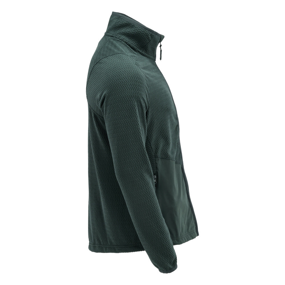 Microfleece pullover with zip microfleece jacket