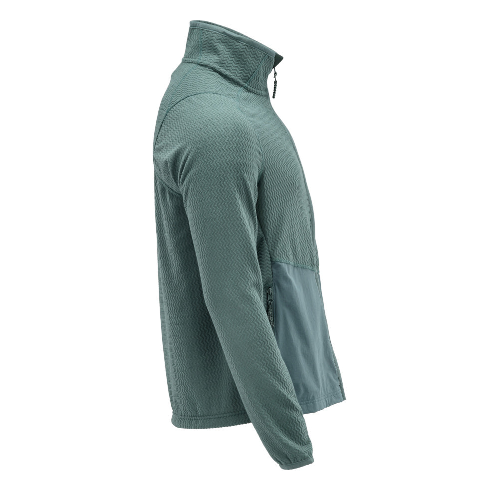 Microfleece pullover with zip microfleece jacket