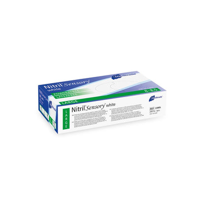 Meditrade Nitrile Sensory white