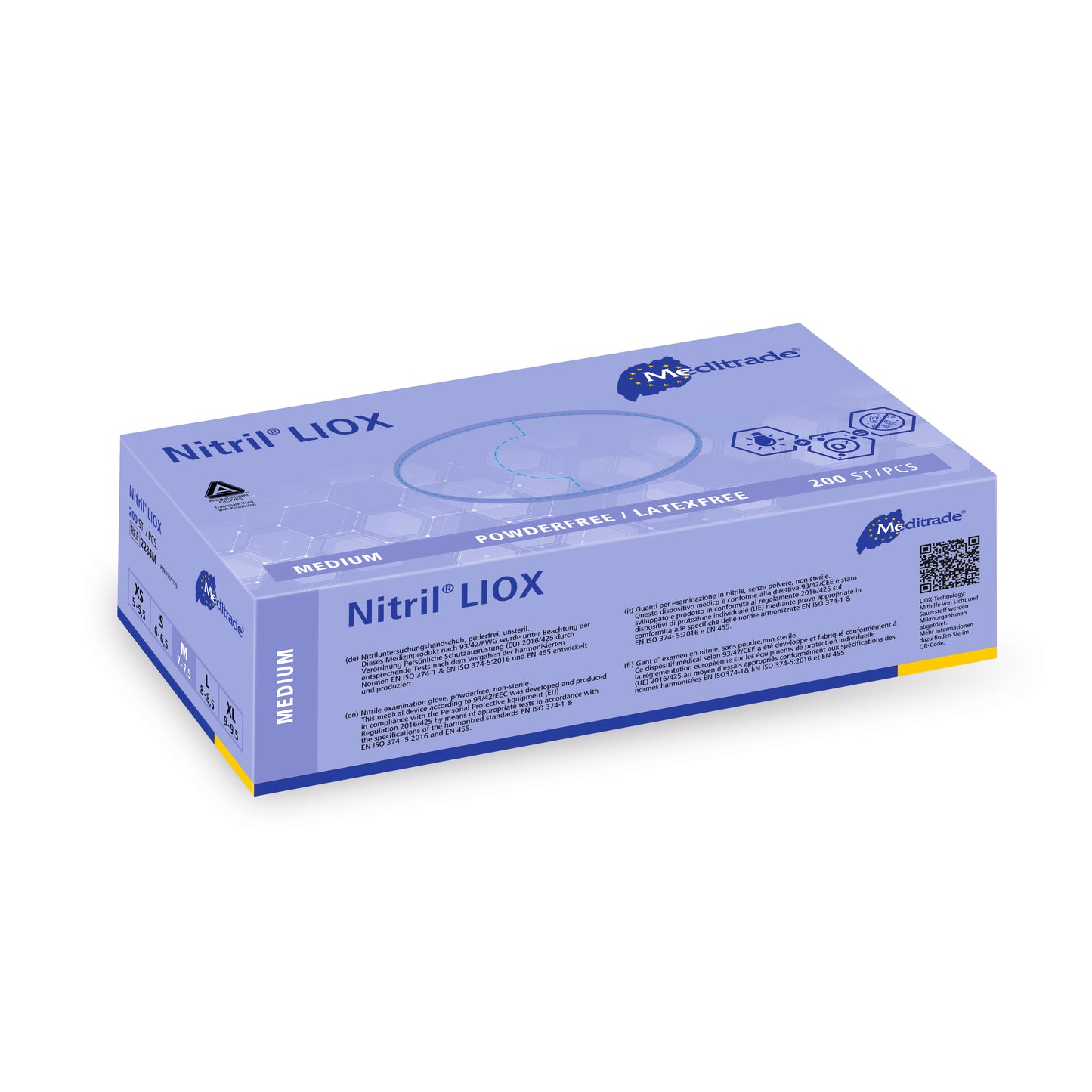 Meditrade Nitril® LioNCH examination glove