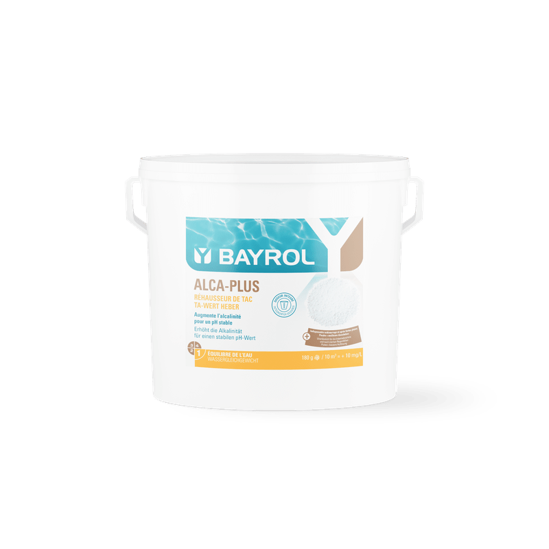 BAYROL Alca-Plus® granules to correct unstable pH values