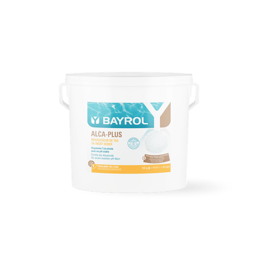 BAYROL Alca-Plus® granules to correct unstable pH values