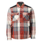 Shirt, checked, fiber fur lining, thermal shirt