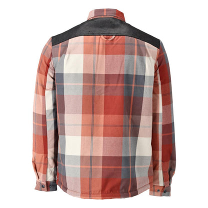 Shirt, checked, fiber fur lining, thermal shirt