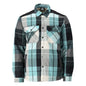 Shirt, checked, fiber fur lining, thermal shirt