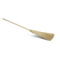 The Nölle Profi Brush Mini Rice Straw Broom, 75 cm, 3-stitch by Nölle Profi Brush Bürsten- & Pinseltechnik e.K. has a sturdy wooden handle and natural straw bristles - ideal for cleaning tasks. Delivered as a single piece.