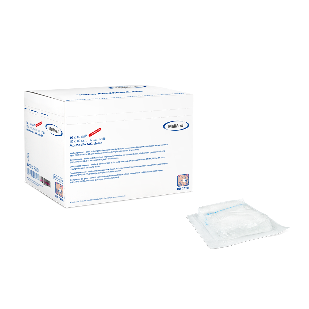 MaiMed-MK-sterile RÖKO gauze compresses