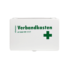 KIEL First Aid Kit, Sheet Metal, with Standard Contents, DIN 13157
