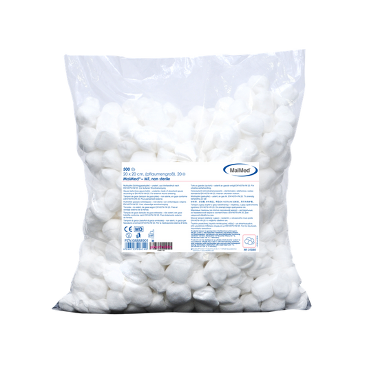 MaiMed-MT-unsterile gauze swabs, 500 pieces/foil bag