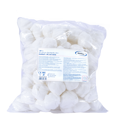 MaiMed-MT-unsterile gauze swabs, 500 pieces/foil bag