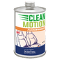 A 1L metal canister Dr. Schnell CLEANMOTION stain remover by DR.SCHNELL GmbH & Co. KGaA, an effective vehicle interior cleaner and stain remover - perfect for vehicle preparation. With orange/green text and blue logo with car seats.
